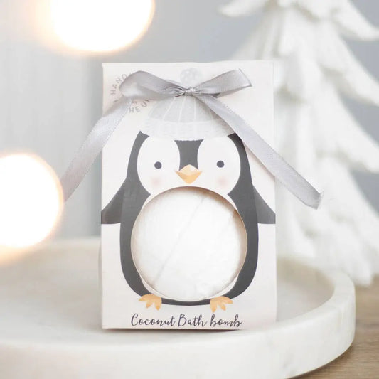 Winter Penguin Coconut Bath Bomb Something Different Wholesale