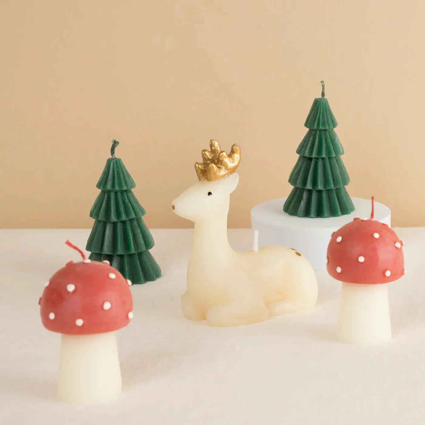 Winter Woodland Candles (x 5) Meri Meri