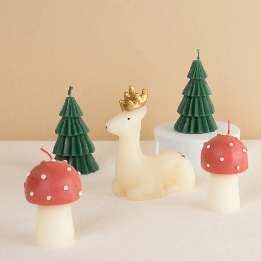 Winter Woodland Candles (x 5) Meri Meri
