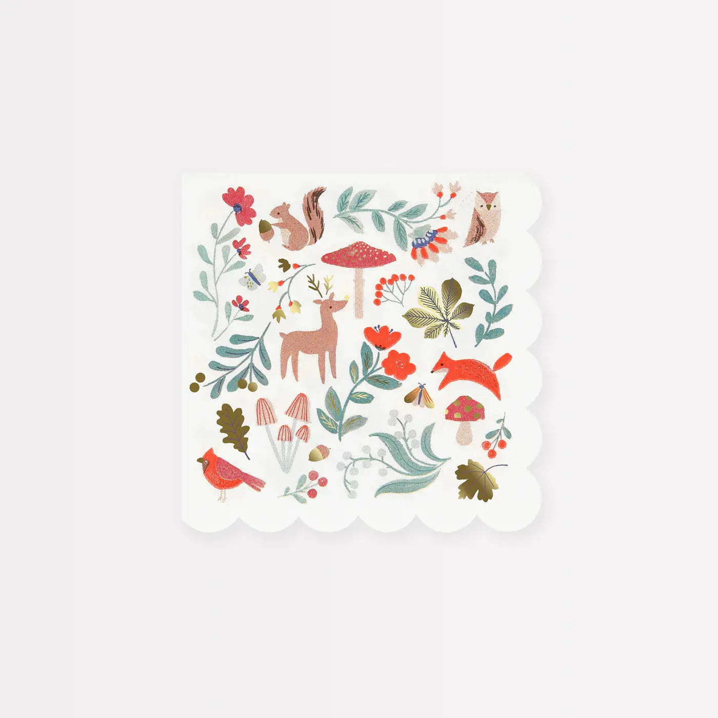 Winter Woodland Small Napkins (x 16) Meri Meri