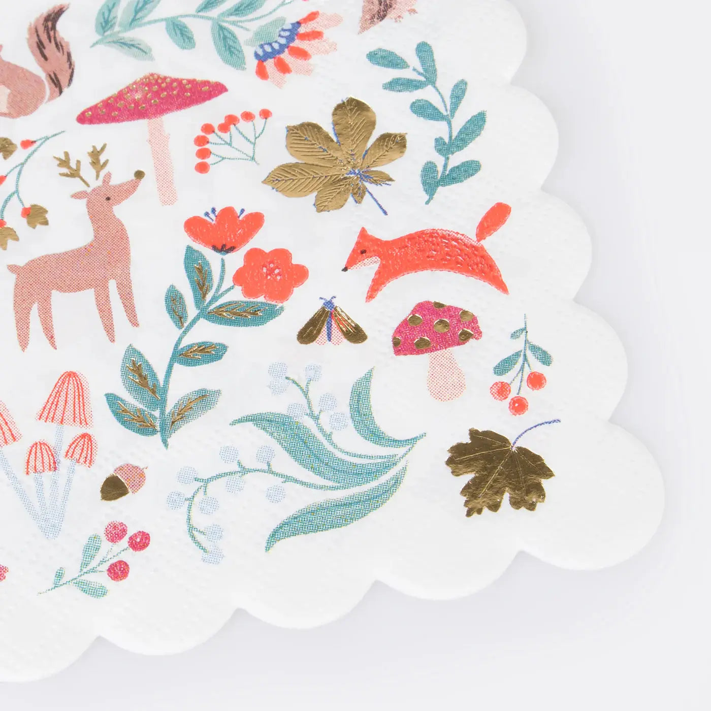 Winter Woodland Small Napkins (x 16) Meri Meri