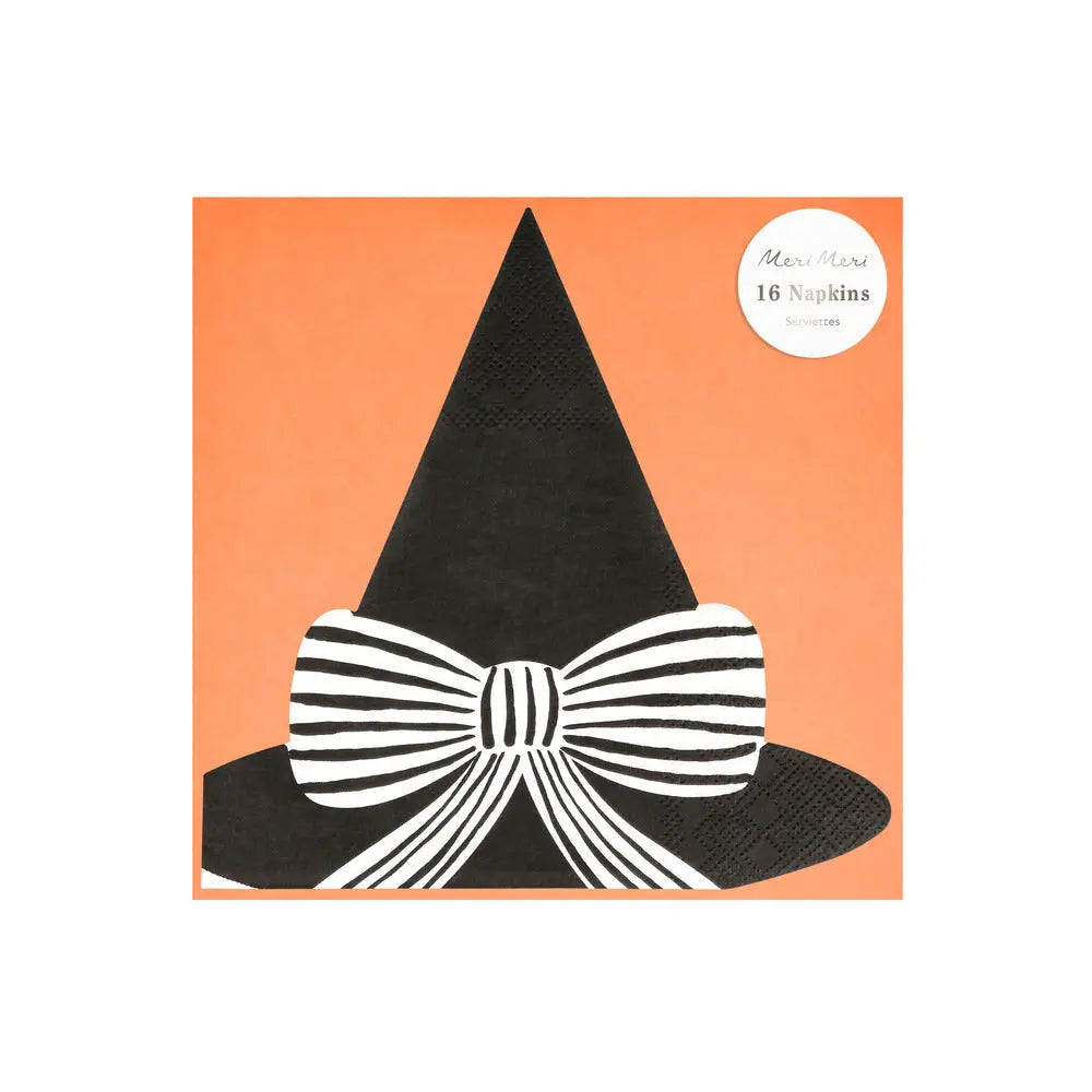 Witch hat napkins Meri Meri
