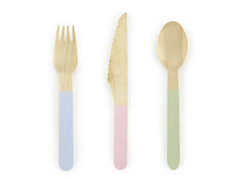 Wooden Cutlery Partydeco