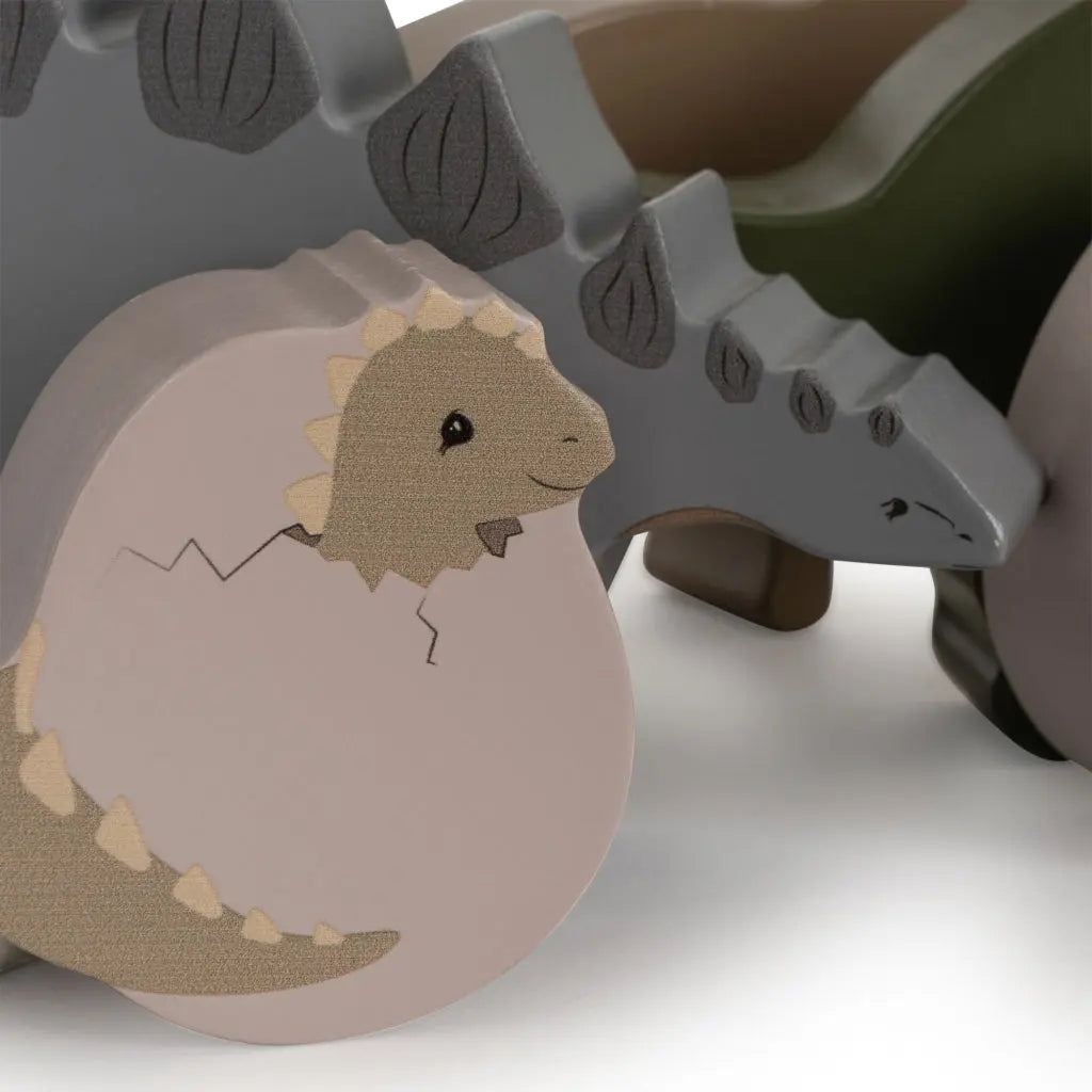 Wooden Dinos FSC Konges Slojd