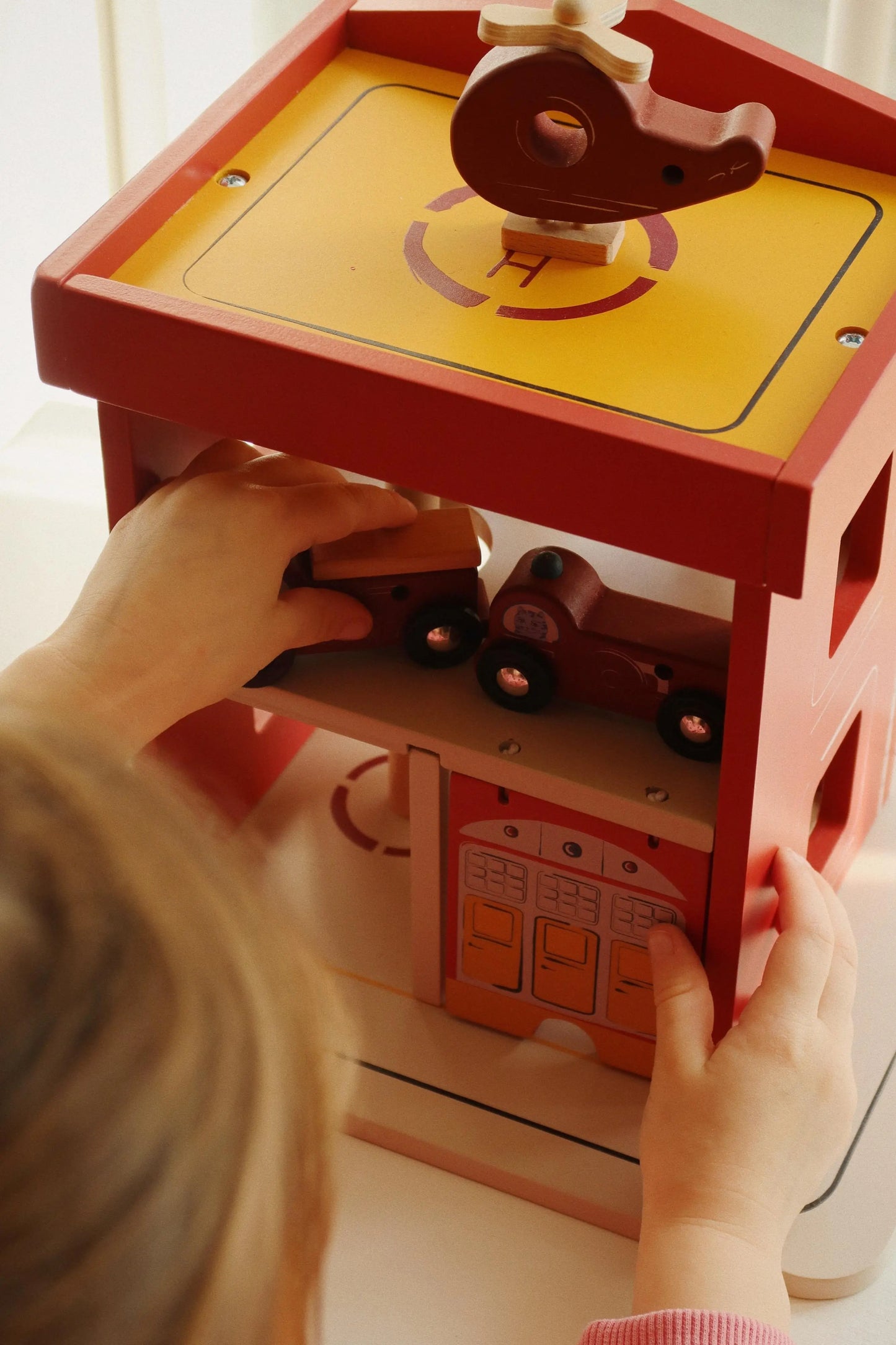 Wooden Fire Station FSC Konges Slojd