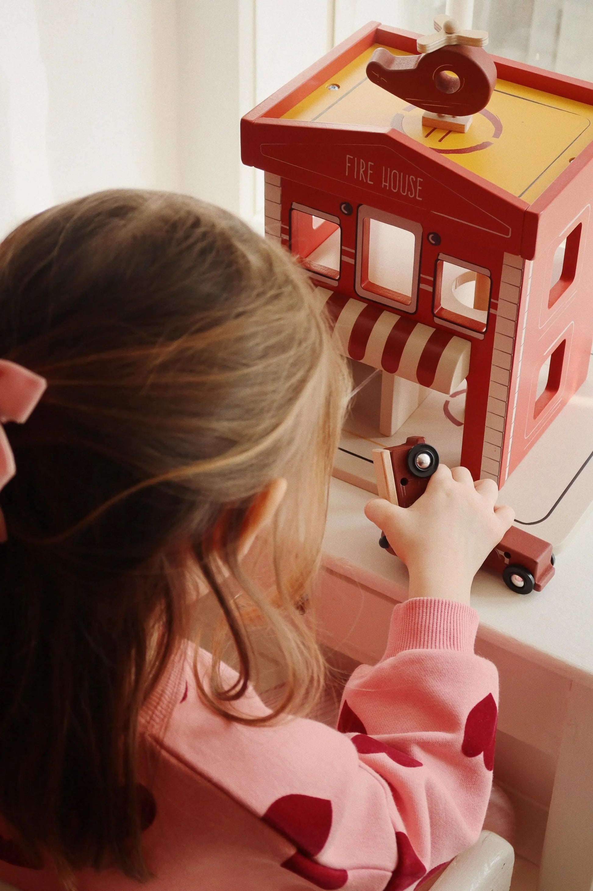 Wooden Fire Station FSC Konges Slojd