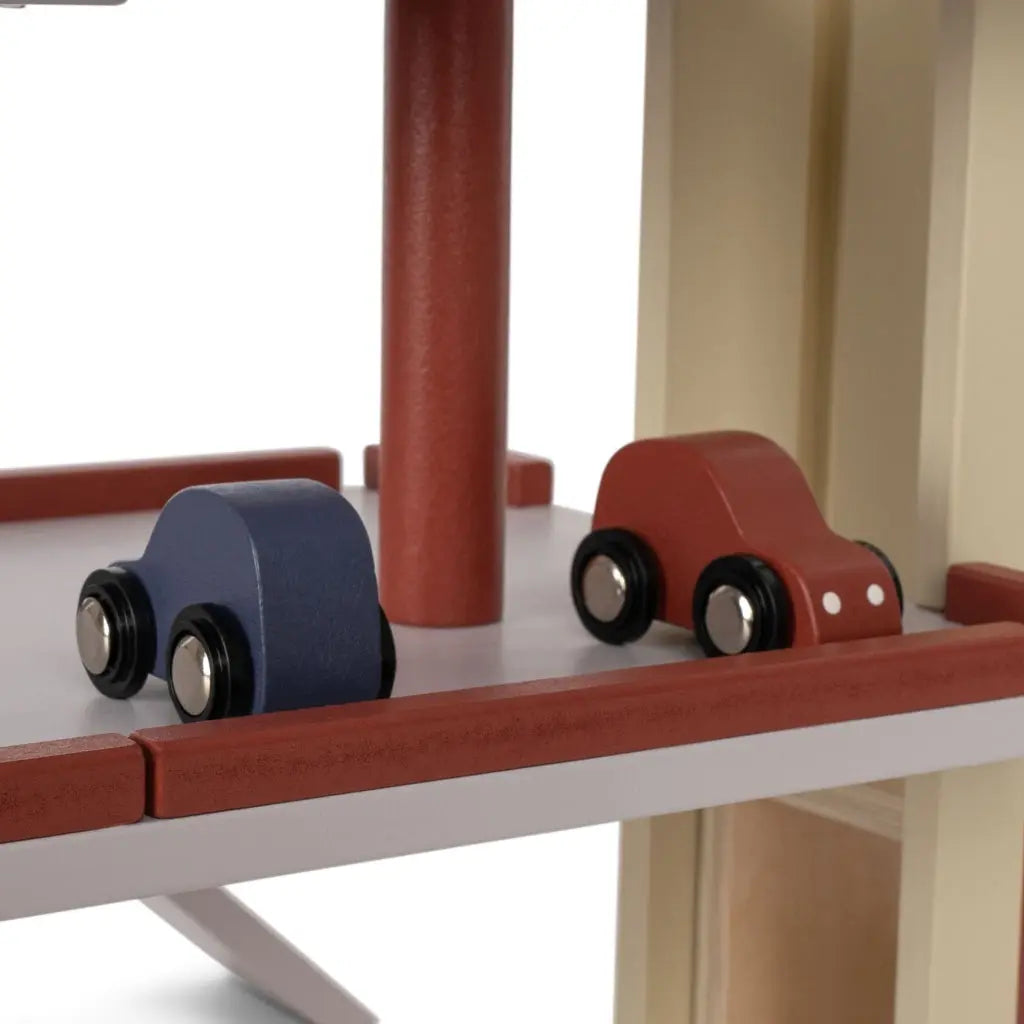 Wooden Garage FSC - wooden toys - KONGES SLØJD - 23 AW Konges Slojd
