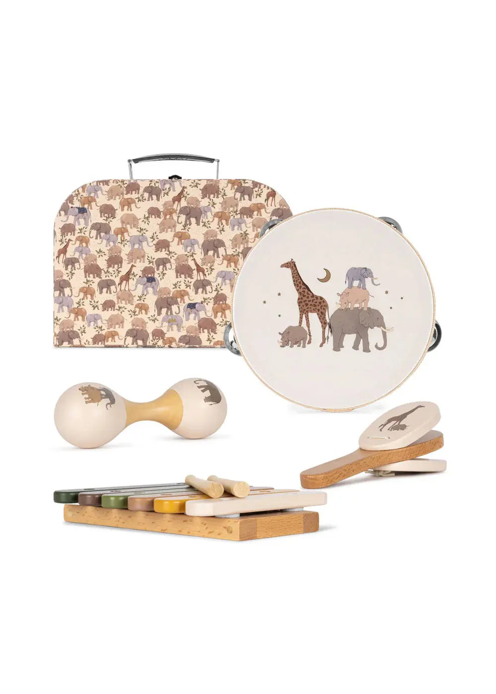 Wooden Music Sets -Safari Konges Slojd