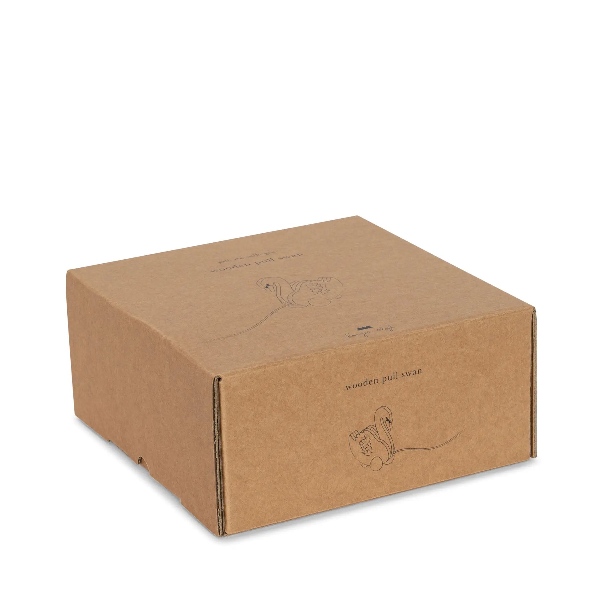 Wooden Pull Swan FSC Konges Slojd