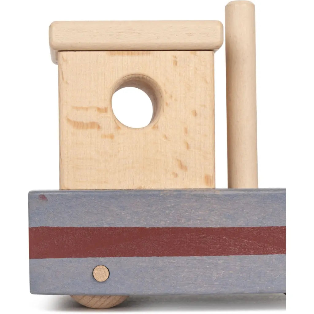 Wooden boats - 2 pack - FSC - wooden toys - KONGES SLØJD - 23 AW Konges Slojd