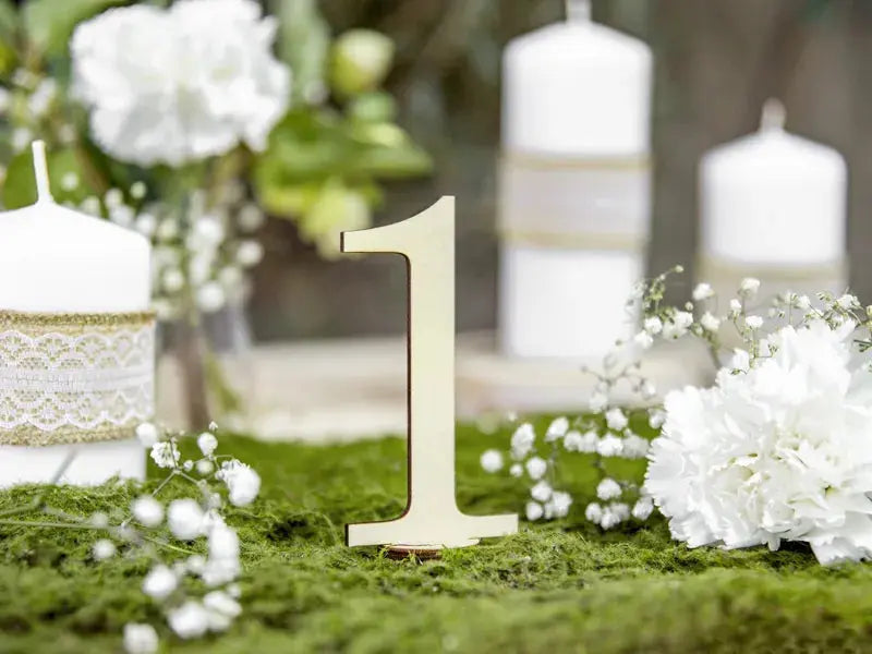 Wooden table numbers, 10.5cm Ginger Ray