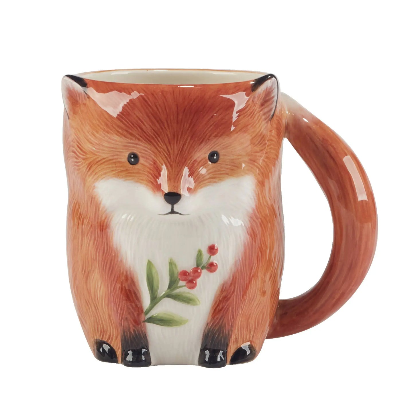 Woodland Critters Fall 3-D Mugs 16 oz.  Sell by unit Certified International