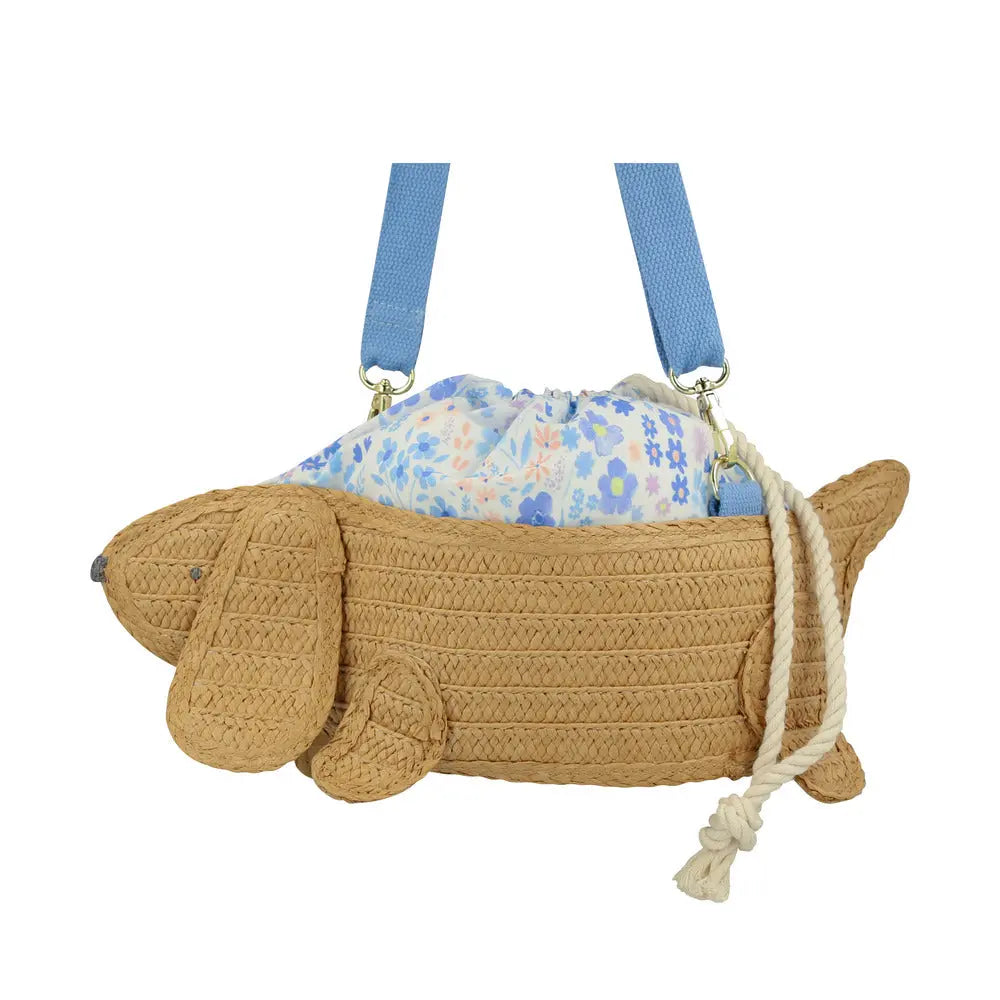 Woven Sausage Dog Bag Meri Meri