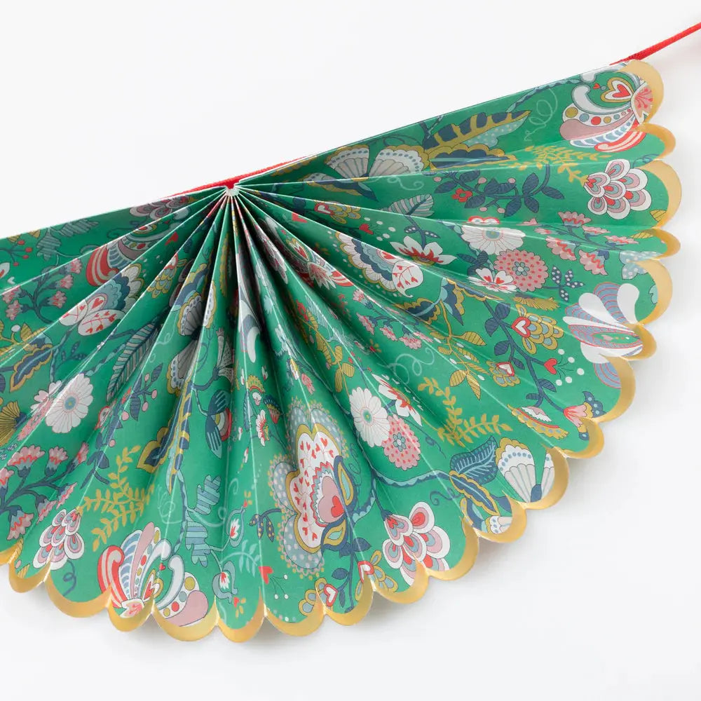 X Liberty fan garland Meri Meri