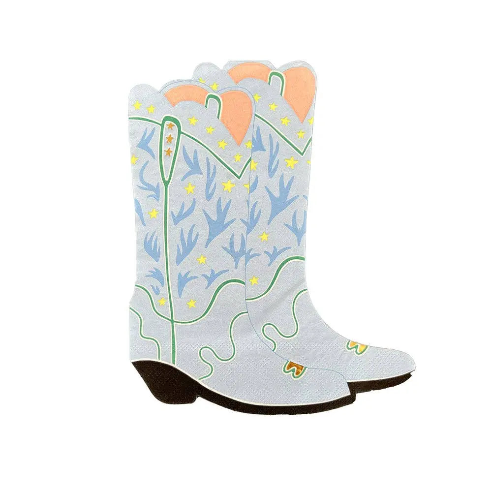 Yeehaw Large "Boots" Napkins Jollity & Co. + Daydream Society
