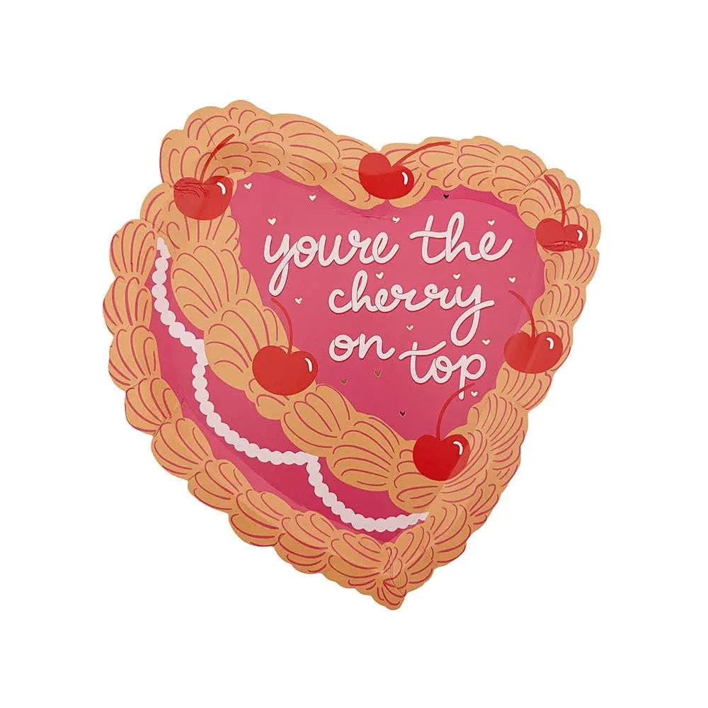 You're The Cherry On Top Dessert Plates Jollity & Co. + Daydream Society