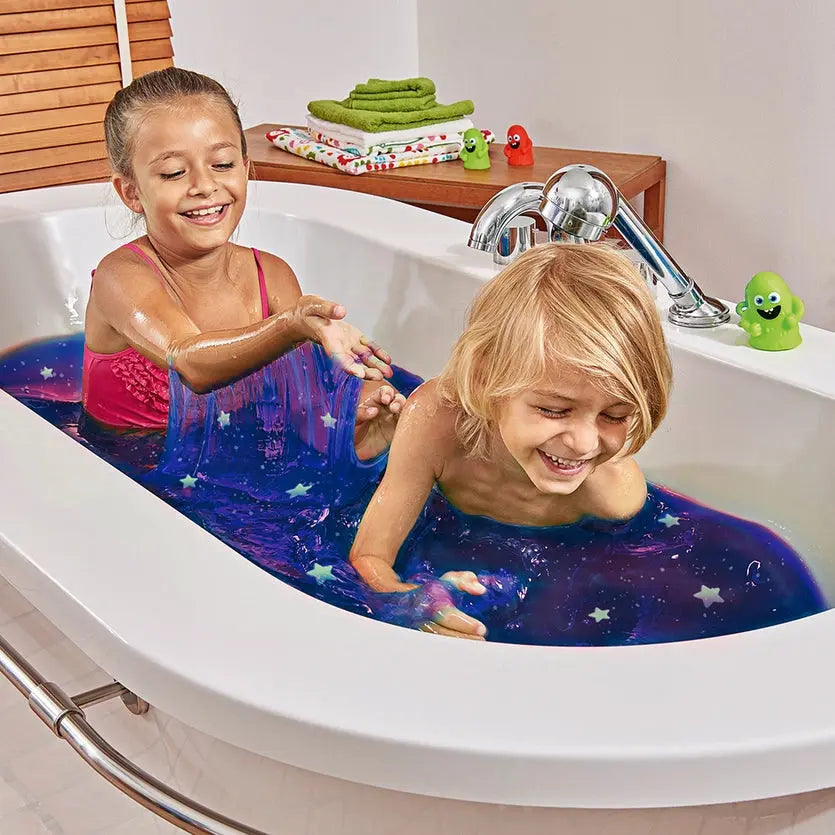Young Explorer Galaxy Slime Baff Kids Sensory Bath Toy Zimpli Kids