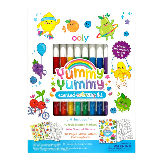 Yummy Yummy Scented Coloring Kit OOLY