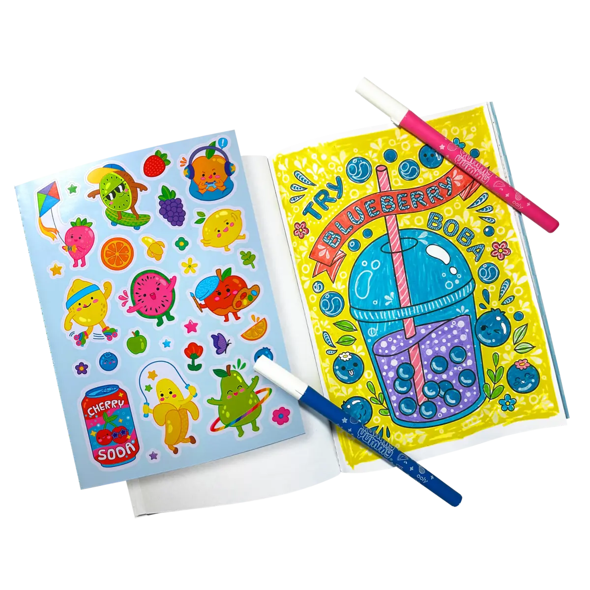 Yummy Yummy Scented Coloring Kit OOLY