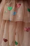 Yvonne Fairy Dress Multi Coeur Sequins Konges Slojd