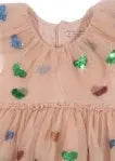 Yvonne Fairy Dress Multi Coeur Sequins Konges Slojd