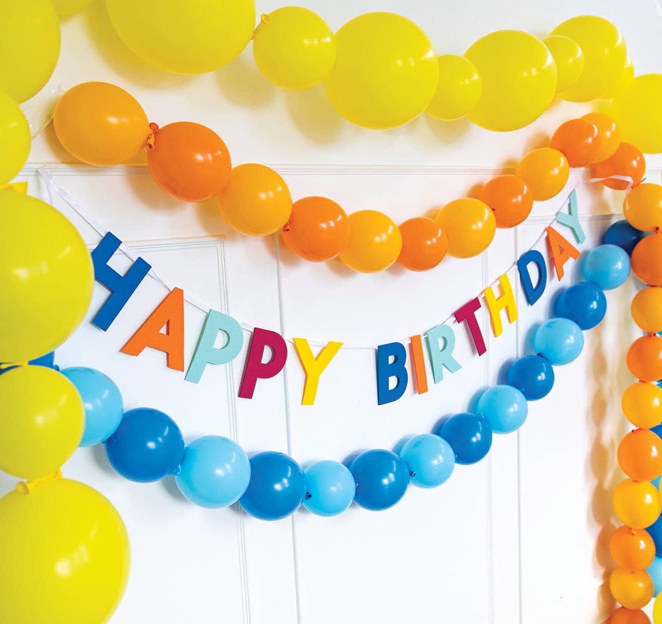 My Mind’s Eye - PLBDY02A - Bright Happy Birthday Felt Banner