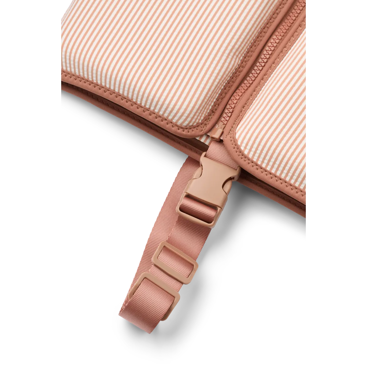 LW20739 Swim vest Dove seersucker - Stripe Pale tuscany 11-15 KG