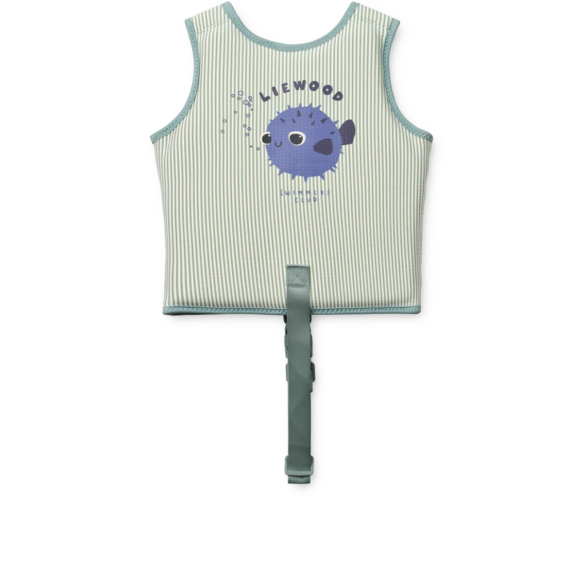 LW20739 Swim vest Dove seersucker - Peppermint Sandy 11-15 KG (Copy)