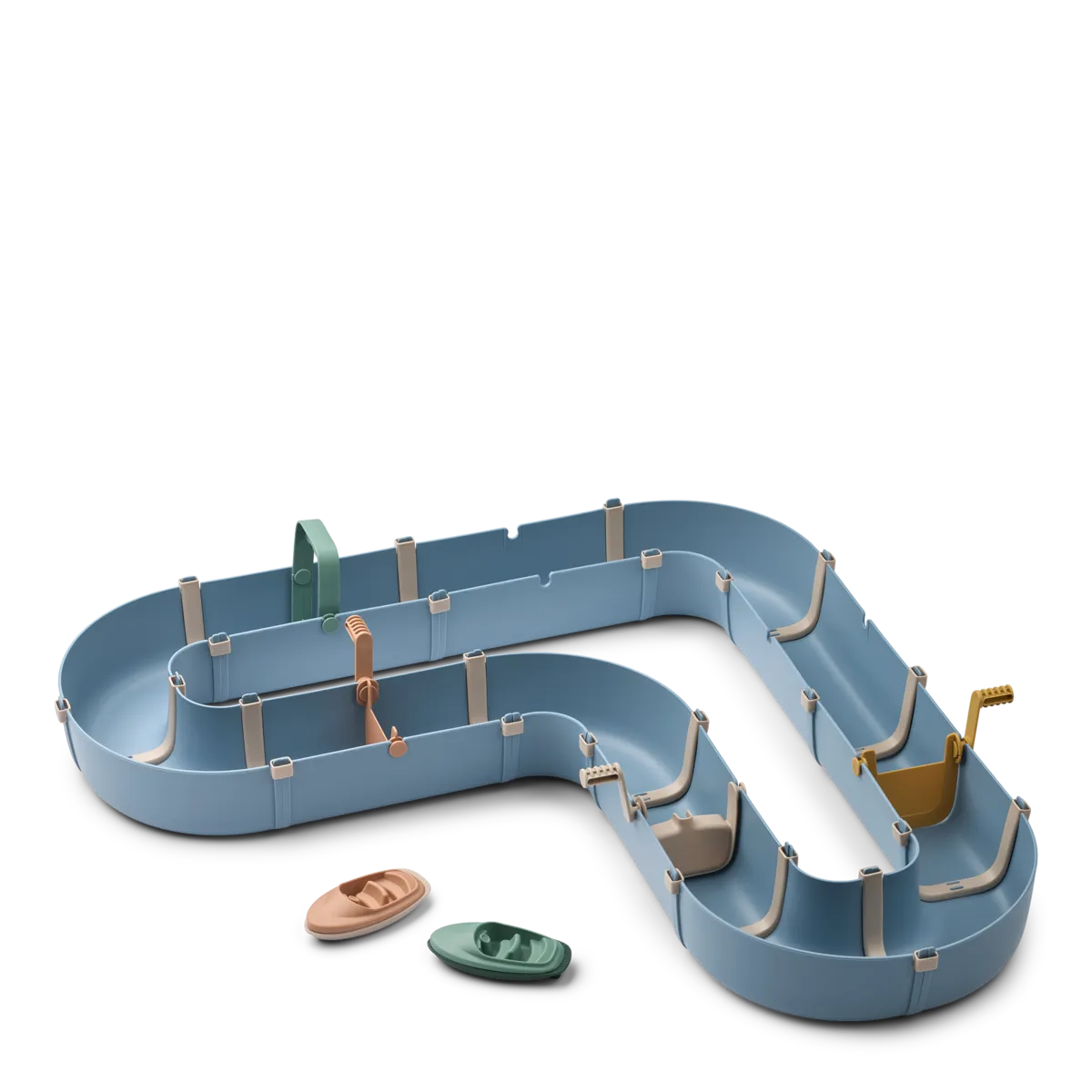 LW20541 Cassian Waterway - Beach blue multimix