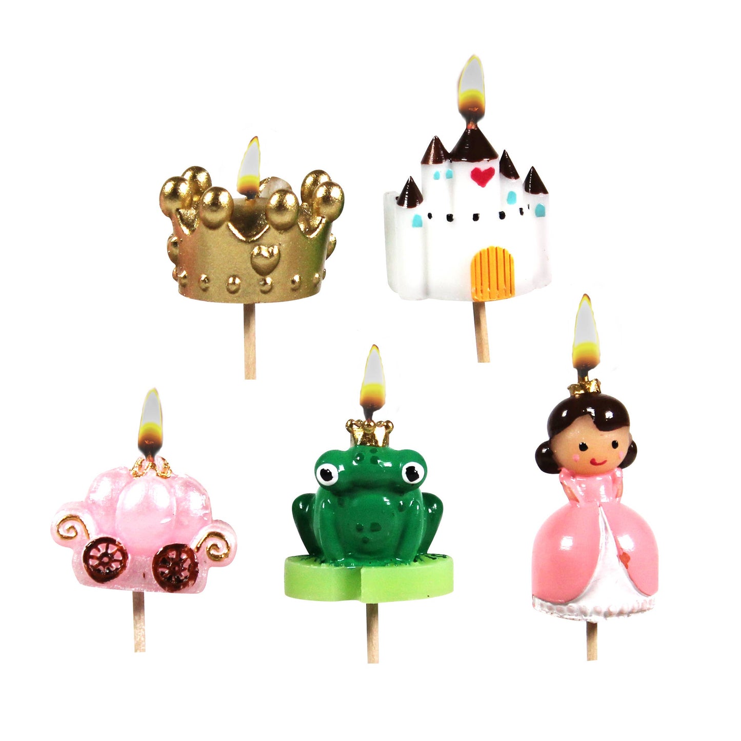 Smiling Faces - Princess Fairytale Candles