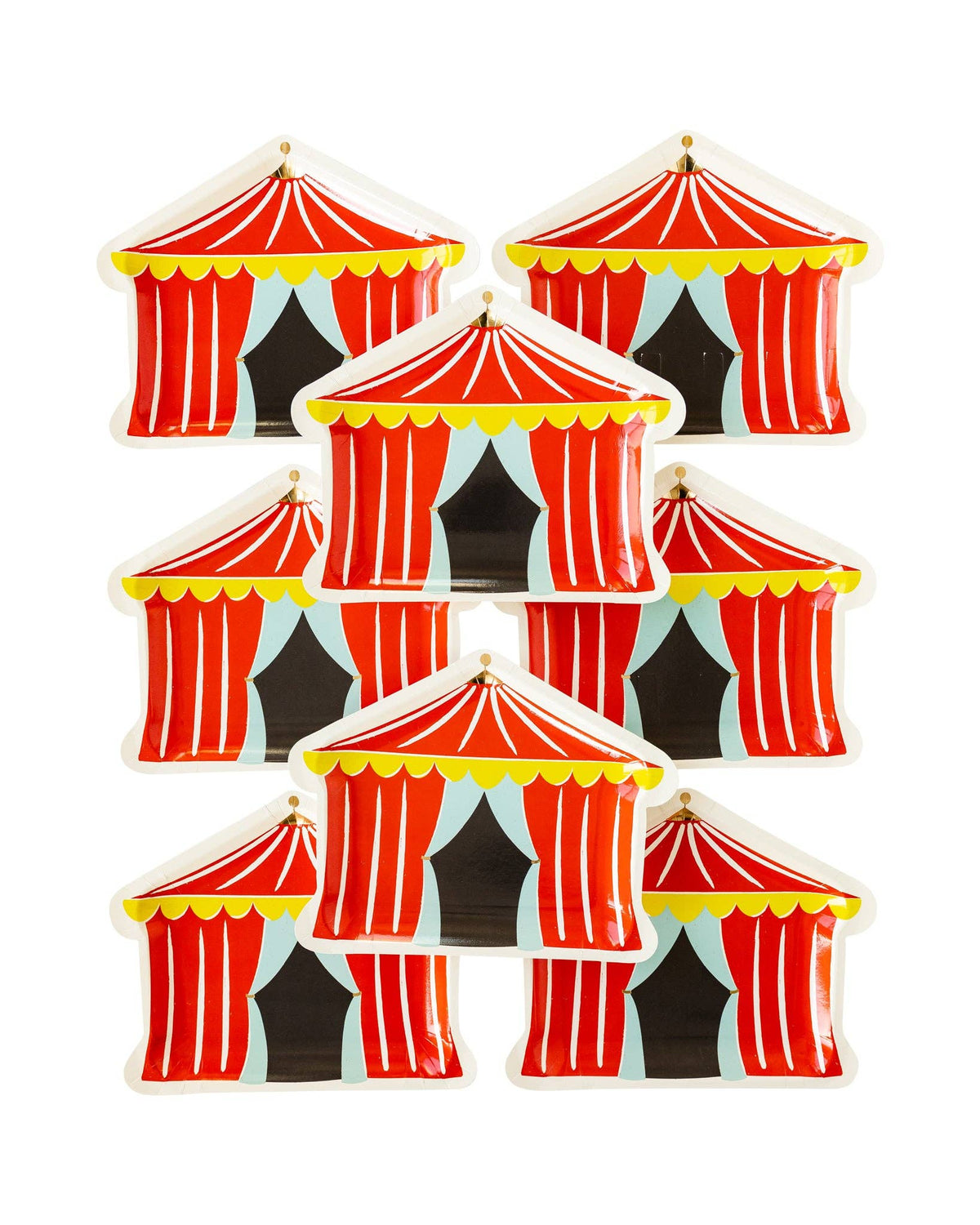 My Mind’s Eye - CAR940 -  Carnival Tent Shaped Plate