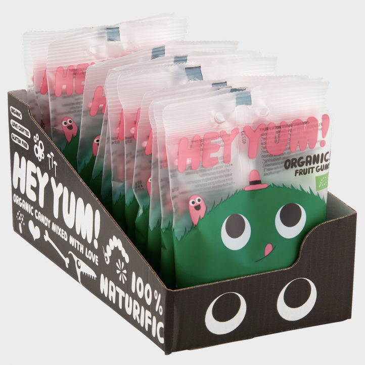 HEY YUM! - HEY YUM! Magic Forest -   Organic Fruit Gums, 50 g