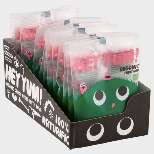 HEY YUM! - HEY YUM! Magic Forest -   Organic Fruit Gums, 50 g
