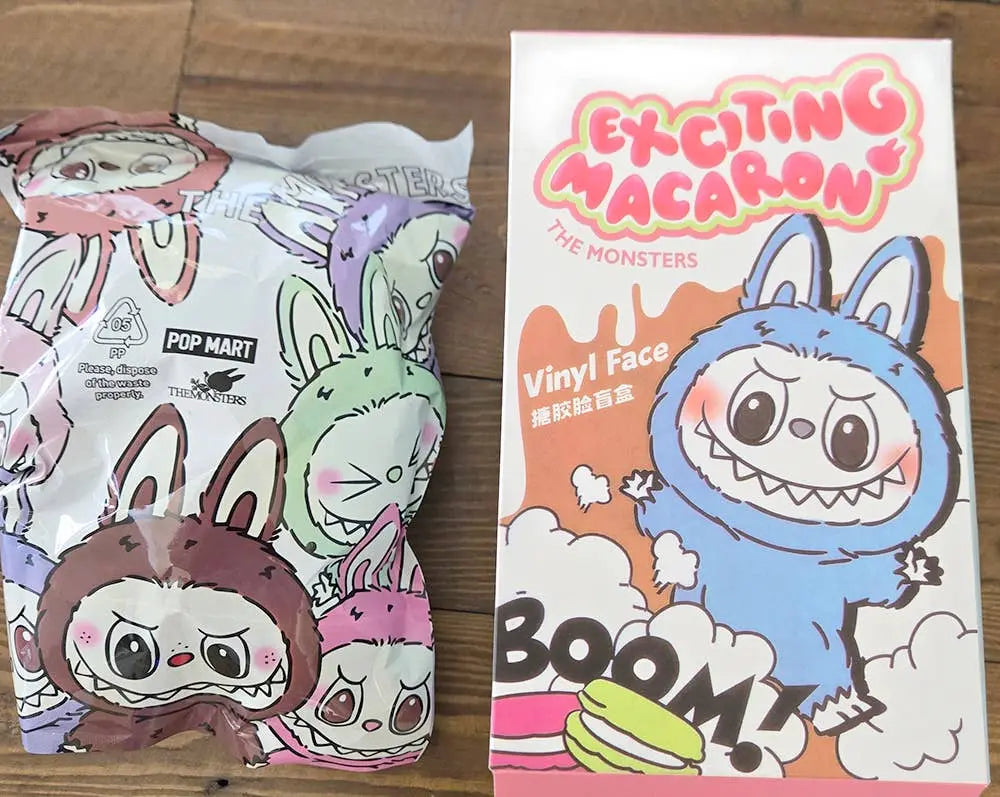 anbfashion - Labubu Style THE MONSTERS Exciting Macarons Bag keychain: BOX anbfashion
