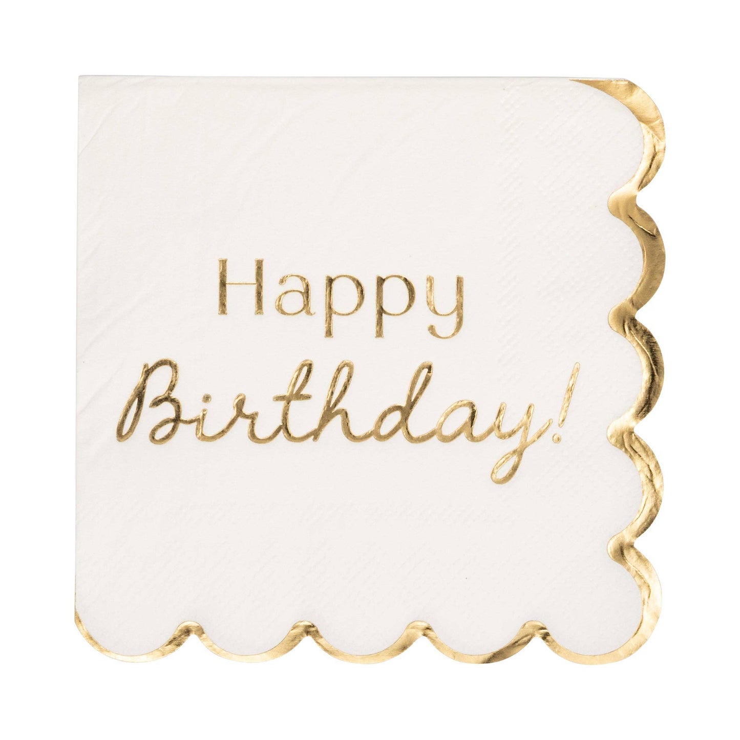 My Mind’s Eye - PLGBD37 - Foil Birthday Cocktail Napkin