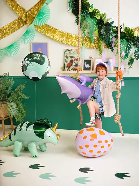 Foil balloon Brontosaurus, 35x35 cm, mix