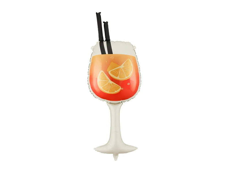 Foil balloon Aperol Drink, 47x79 cm, pink