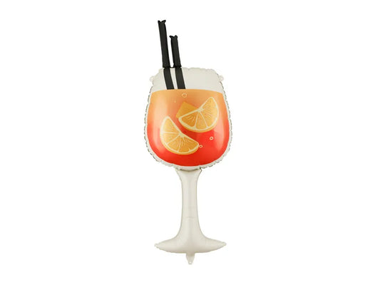 Foil balloon Aperol Drink, 47x79 cm, pink