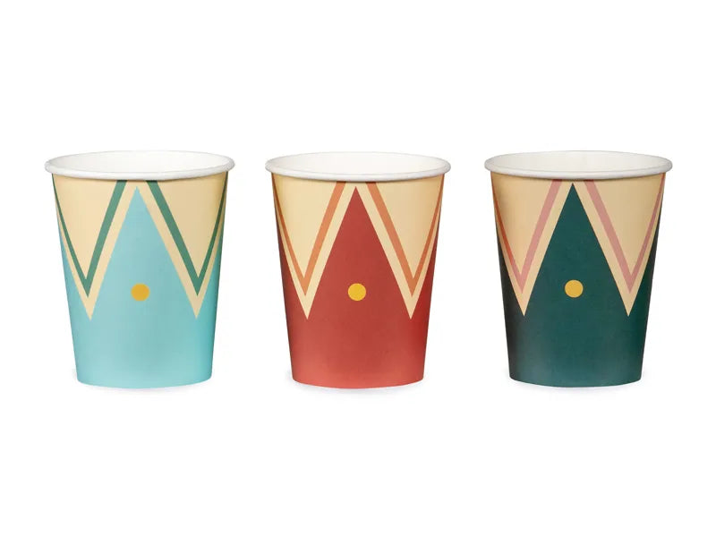 Circus cups, mix, 220 ml