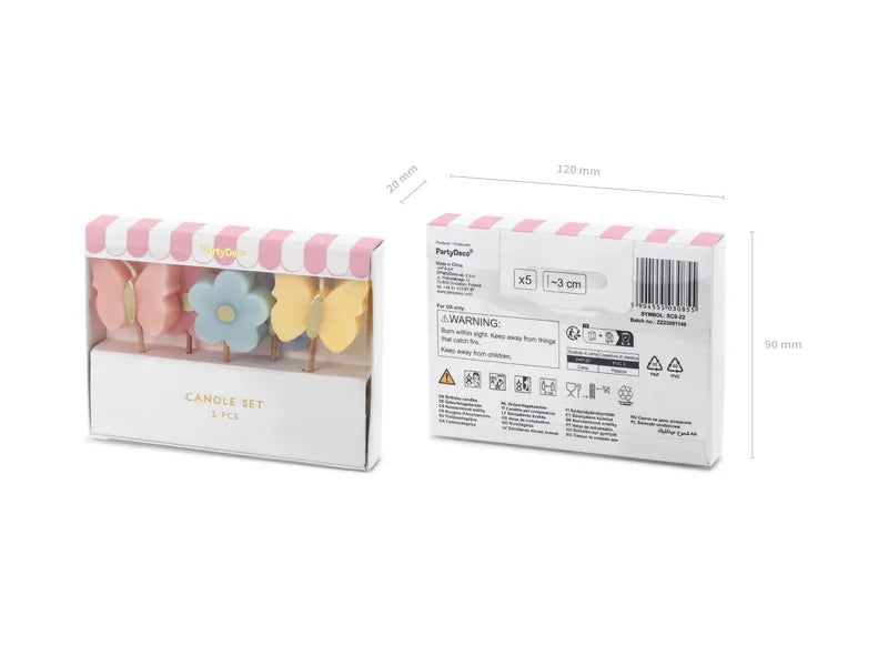 Butterflies Birthday Candles