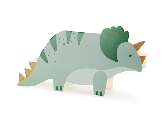 Invitations Triceratops, mix