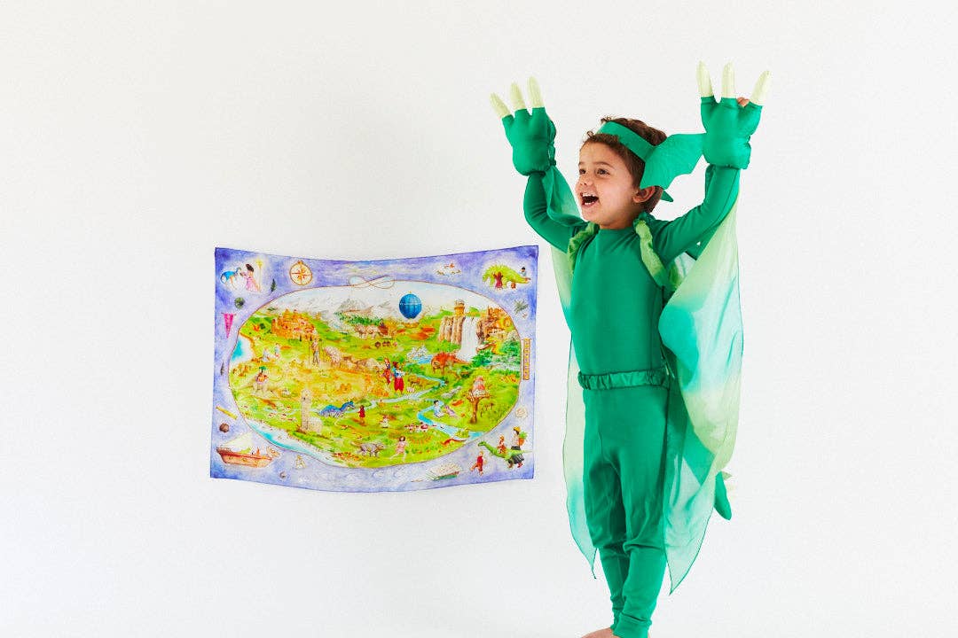 Sarah’s Silks - Dinotopia Seek & Find Playsilk