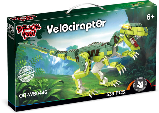 Open Bricks -  Velociraptor