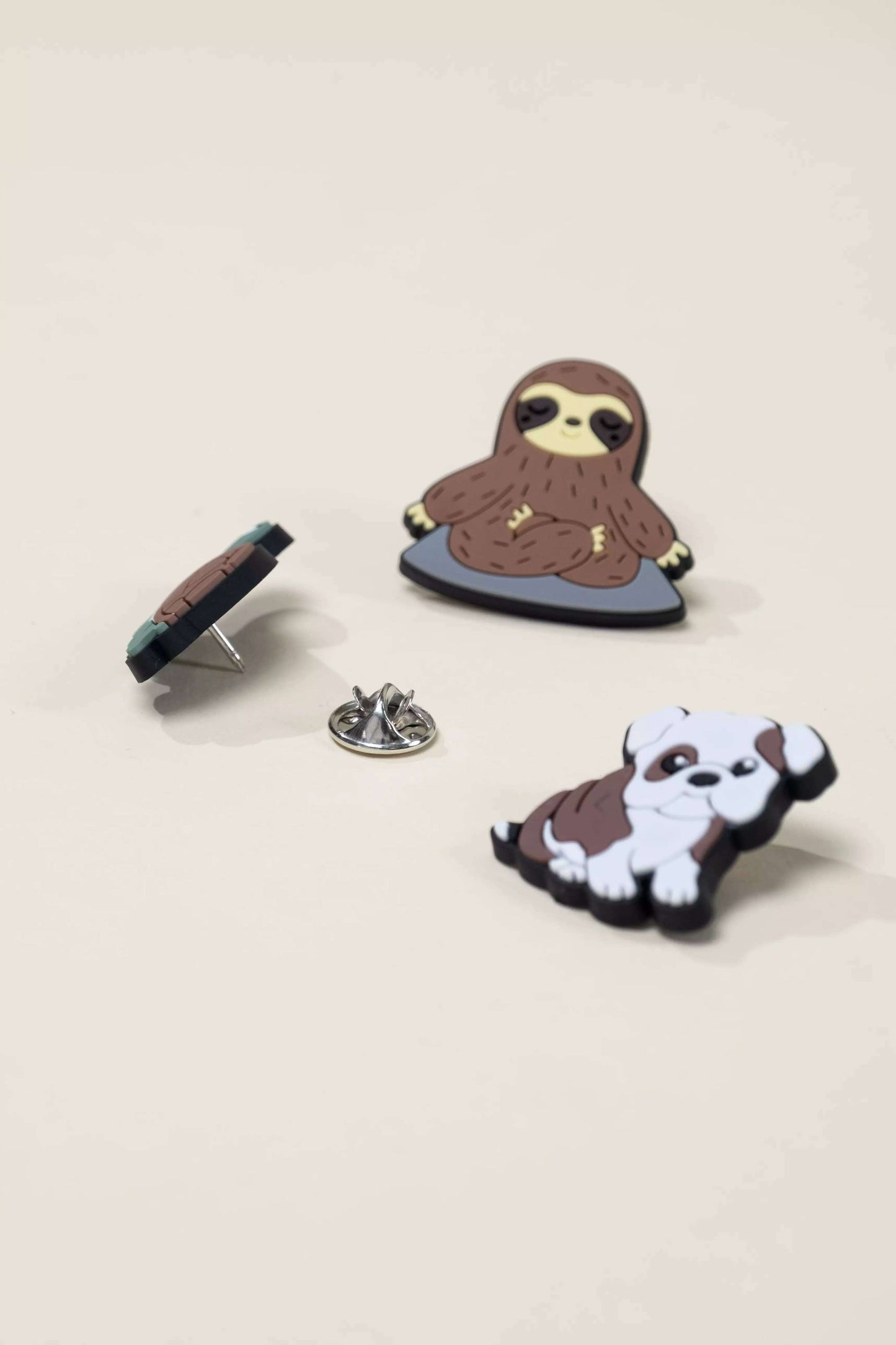 Set of 12 Animal Charms Pin