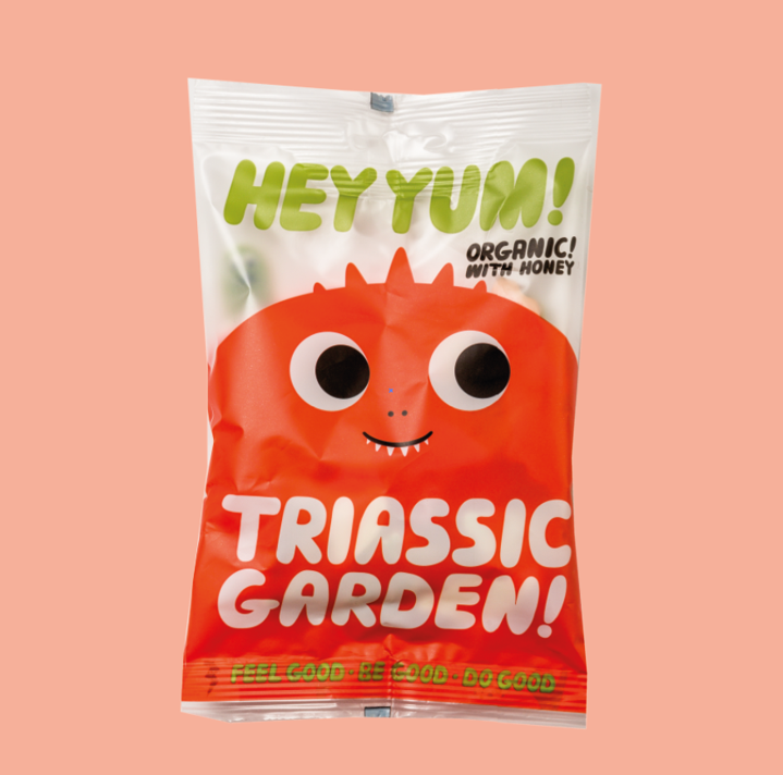 HEY YUM! - HEY YUM! Triassic Garden - Organic Fruit Marshmallows, 100g