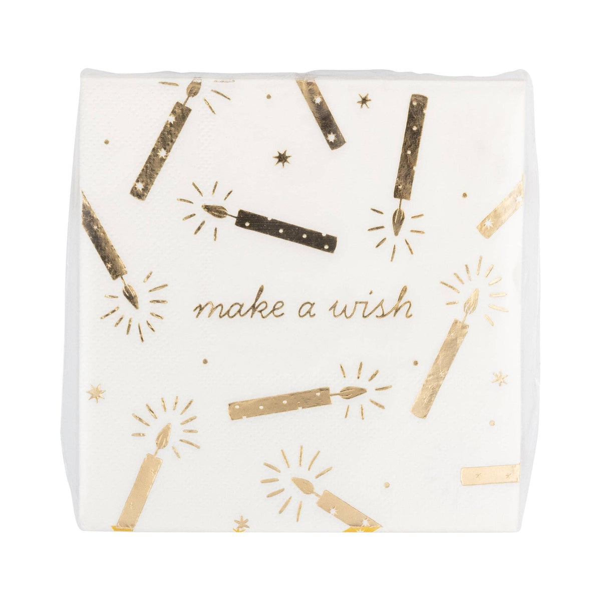 My Mind’s Eye - PLGLD27 - Make a Wish Candles Cocktail Napkin