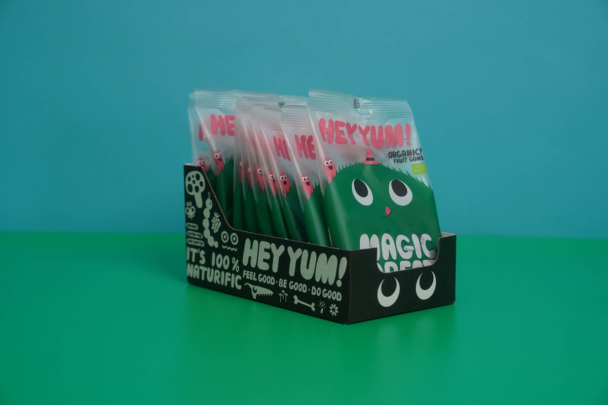 HEY YUM! - HEY YUM! Magic Forest - Organic Fruit Gums, 100 g