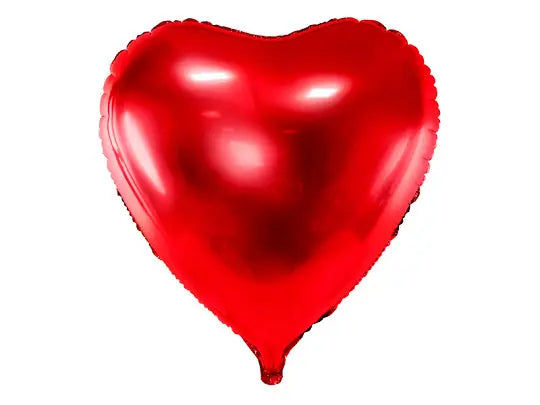 foil balloon heart, red - 45 cm FOLAT Folat