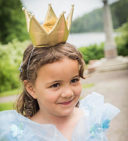 Den Goda Fen Costume - Princess Crown - Gold