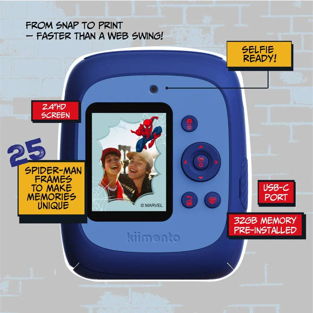 kiimento (formerly Kidamento) - Spider-Man | Print Pro Camera kiimento (formerly Kidamento)